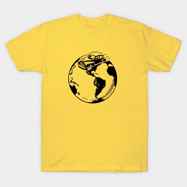 Traveling T-Shirt by linesdesigns